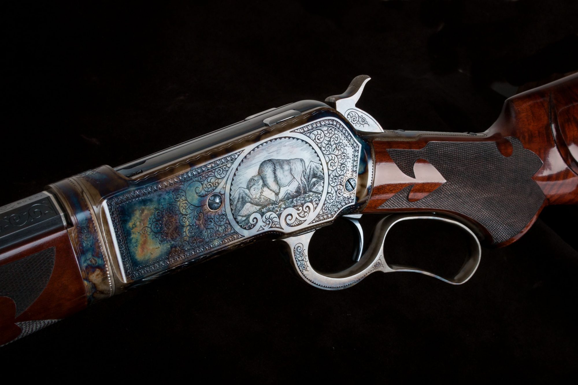 Restored, converted and upgraded antique Winchester 1886 in .50-110