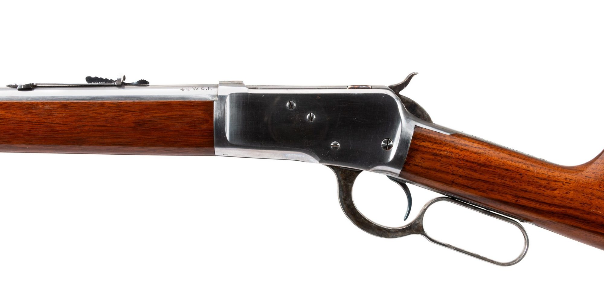 Photo of an original Winchester Model 1892, sold by Turnbull Restoration in Bloomfield, NY