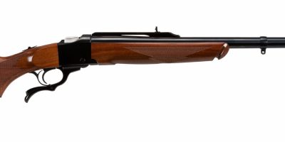 Photo of a pre-owned Ruger No. 1 single shot rifle chambered in .475 Turnbull