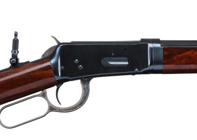 Photograph of a restored Winchester 1894 Takedown by Turnbull Restoration