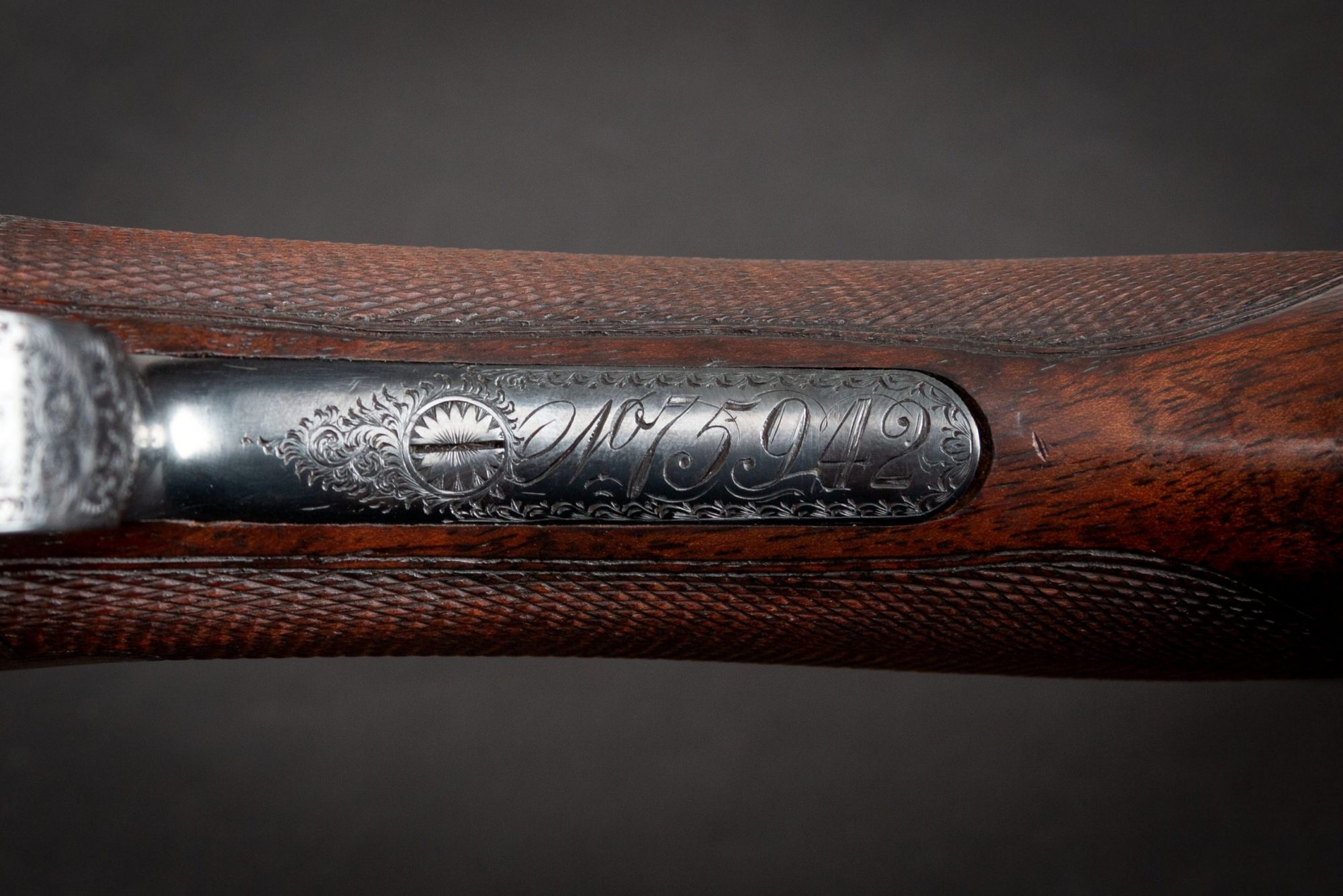 Photo of antique shotgun, Parker A Grade from 1892