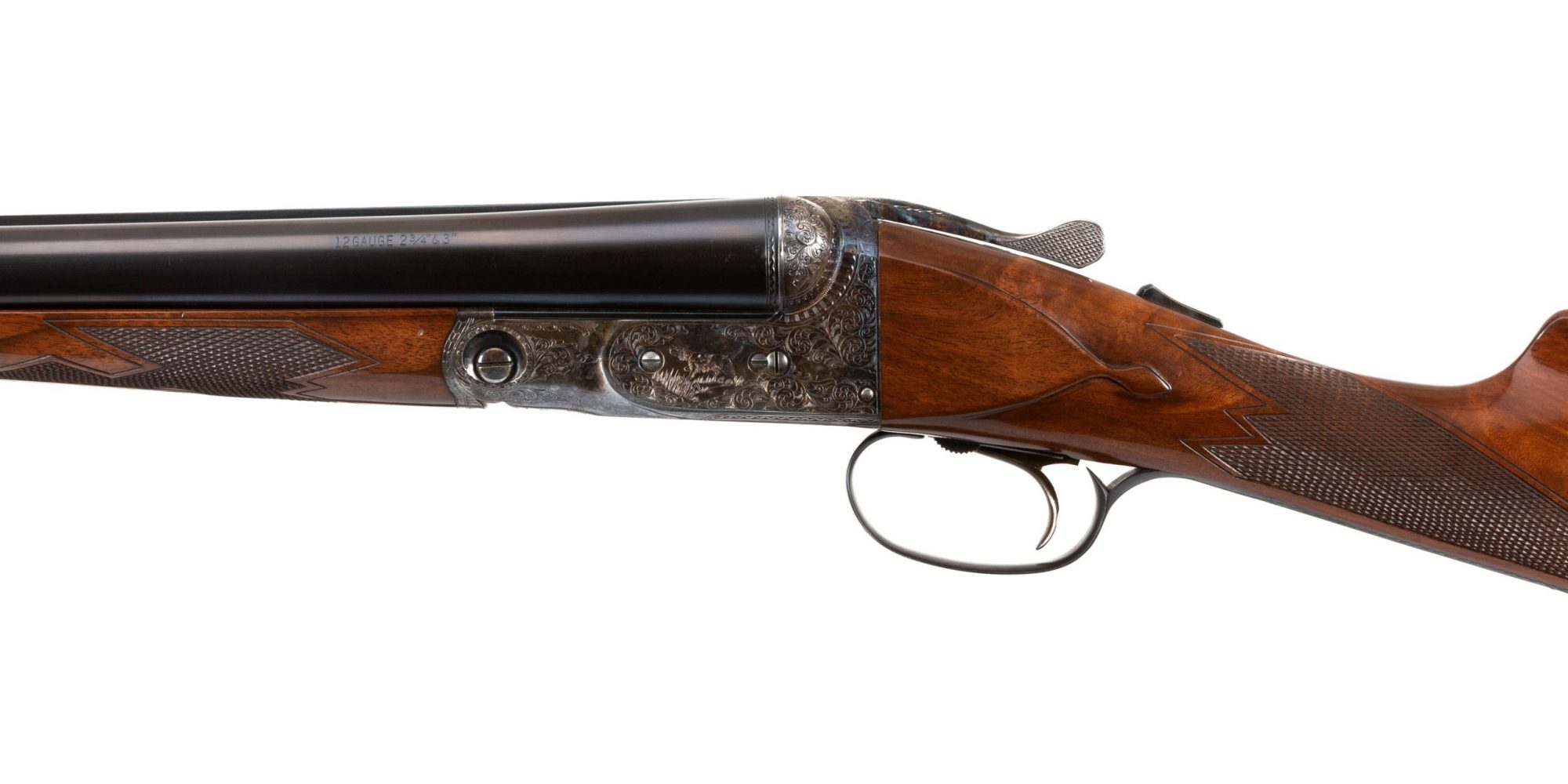 Photo of a pre-owned Parker Reproduction 12 Gauge DHE Steel Shot Special, for sale by Turnbull Restoration in Bloomfield, NY