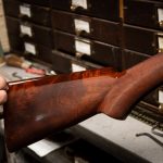 Photo of a Winchester Model 1876 from 1882, during restoration by Turnbull Restoration of Bloomfield NY