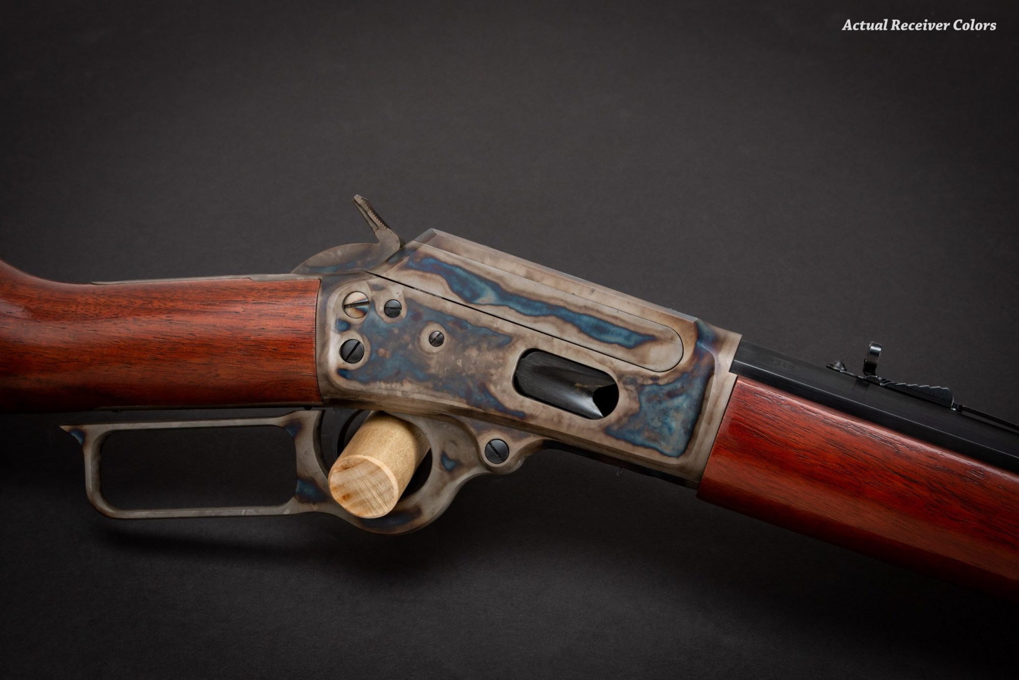 Photo of a Turnbull Finished Marlin 1894CB, featuring restoration grade metal and wood finishes by Turnbull Restoration of Bloomfield, NY