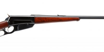 Photo of a Winchester 1895 from 1915, restored by Turnbull Restoration of Bloomfield, NY