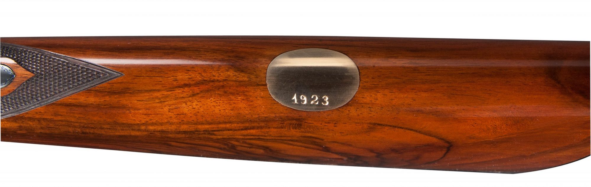 Photo of a restored Parker BHE 12 gauge shotgun by Turnbull Restoration of Bloomfield, NY