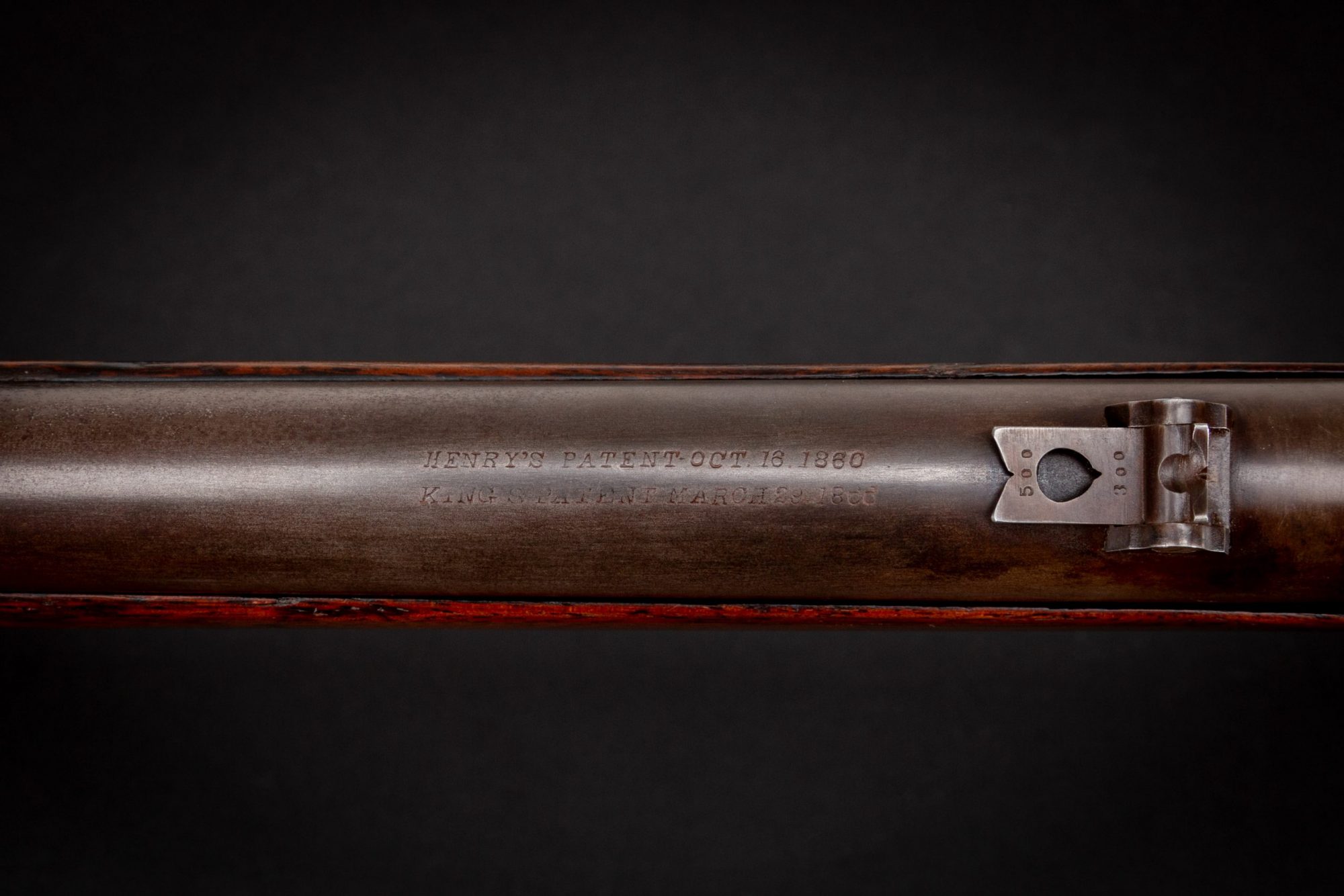 Photo of a Winchester Model 1866 First Model, for sale as is by Turnbull Restoration of Bloomfield, NY