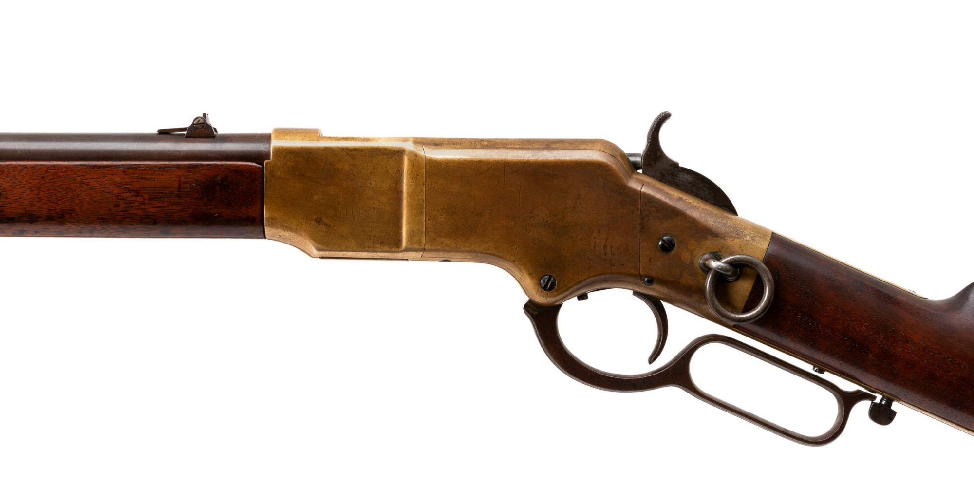Photo of a Winchester Model 1866 First Model, for sale as is by Turnbull Restoration of Bloomfield, NY