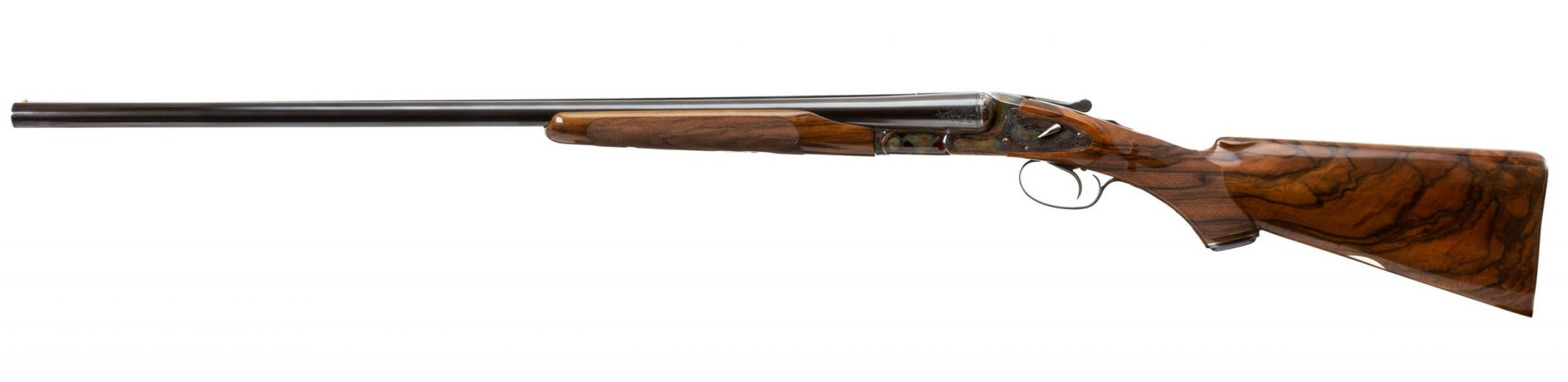 Photo of a pre-owned L.C. Smith 5E 12 gauge double, for sale as-is by Turnbull Restoration of Bloomfield, NY