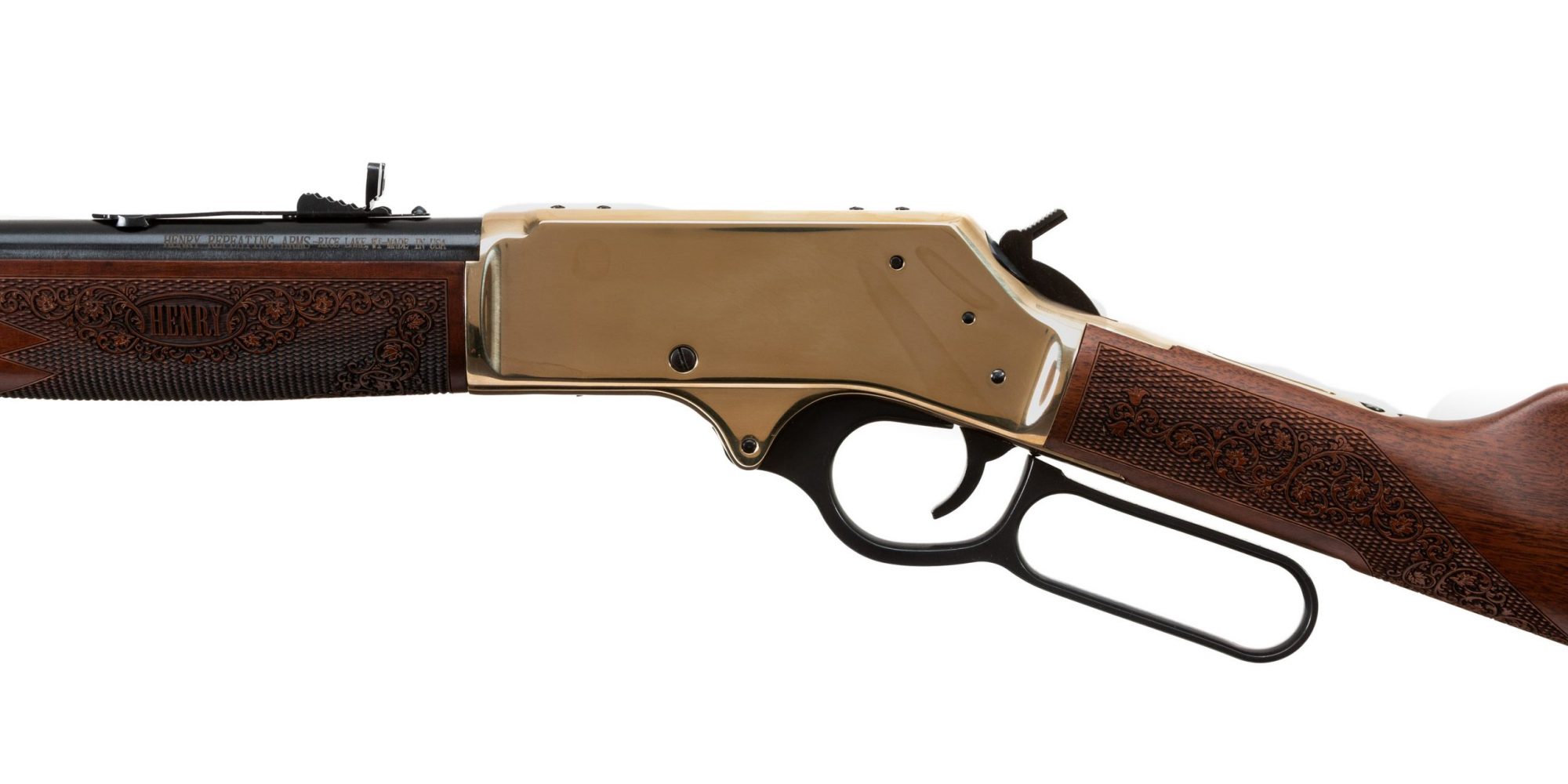 Photo of a Henry Side Gate Lever Action Rifle, for sale by Turnbull Restoration of Bloomfield, NY