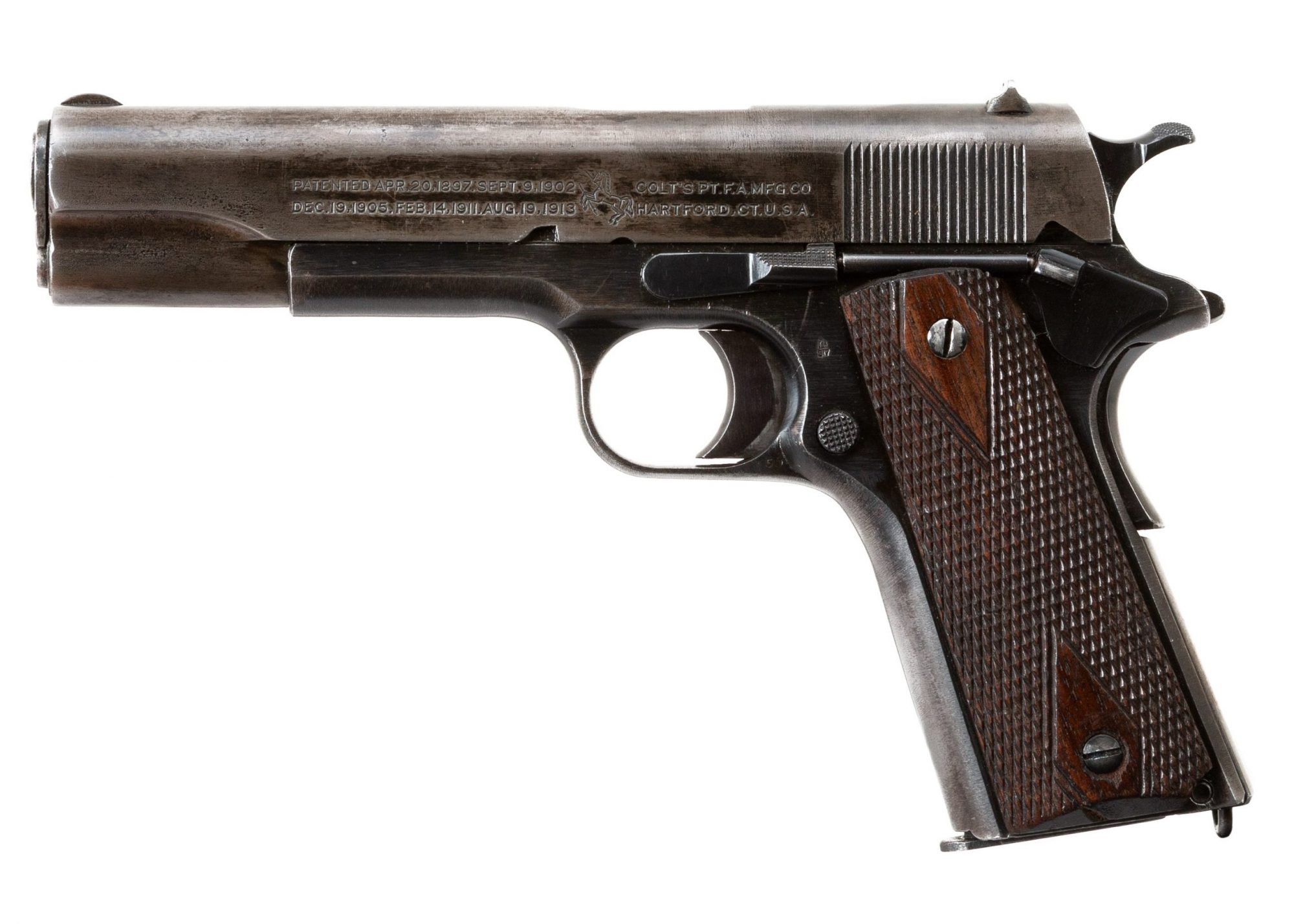 Photo of a pre-owned Colt Model 1911 from 1918, for sale by Turnbull Restoration of Bloomfield, NY