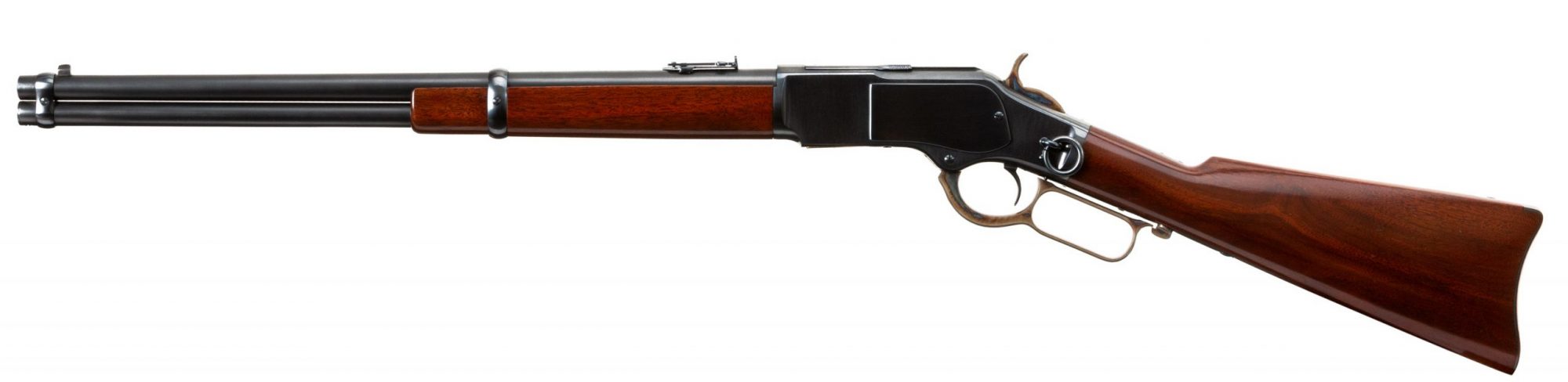 Photo of a Winchester Model 1873 from 1889, restored in 2015 and for sale by Turnbull Restoration