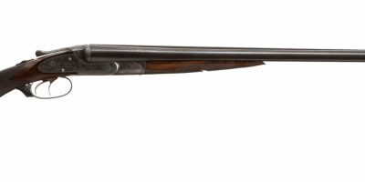 Photo of a pre-owned Lefever EE grade 16 gauge side by side shotgun, for sale as-is by Turnbull Restoration of Bloomfield, NY