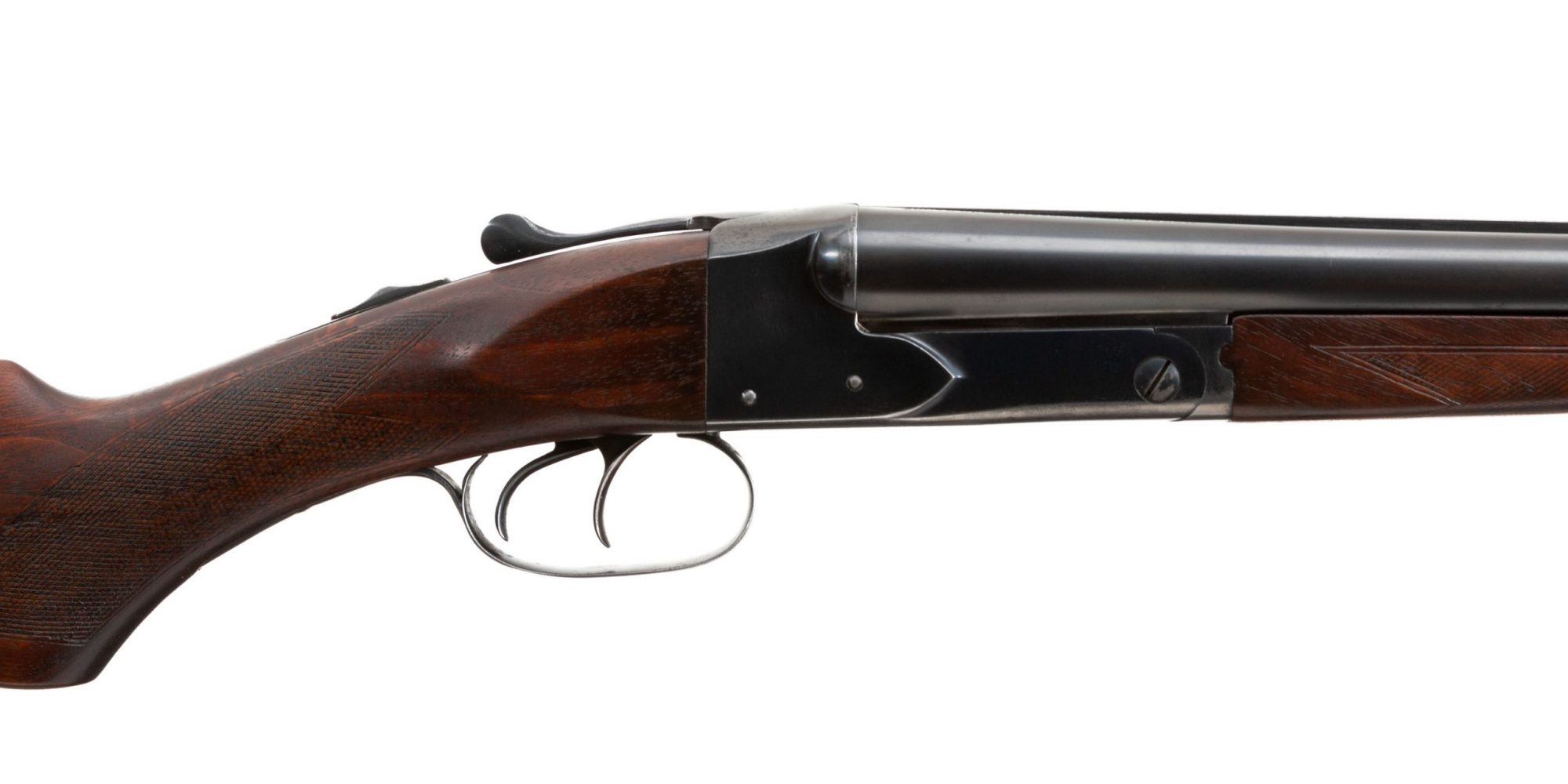 Photo of a pre-owned Winchester Model 21 20 gauge side by side shotgun, for sale as-is by Turnbull Restoration of Bloomfield, NY