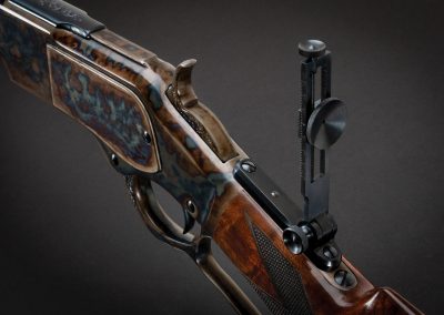 Photo of a restored and upgraded Winchester 1873, after restoration work by Turnbull Restoration of Bloomfield, NY