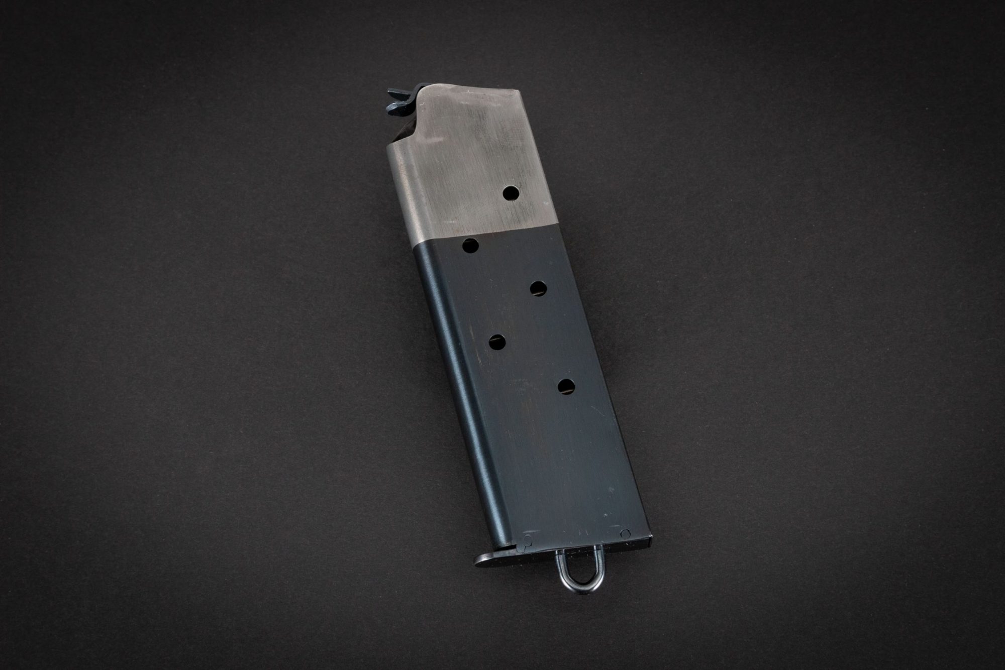 Photo of a restored Colt 1911 magazine, by Turnbull Restoration of Bloomfield, NY