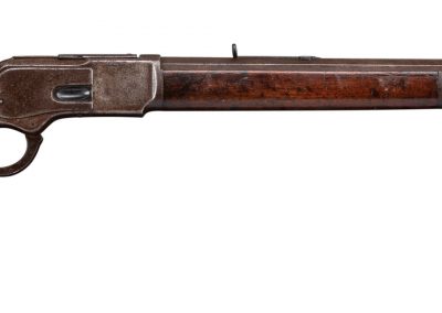 Photo of a Winchester 1873, before restoration work by Turnbull Restoration of Bloomfield, NY