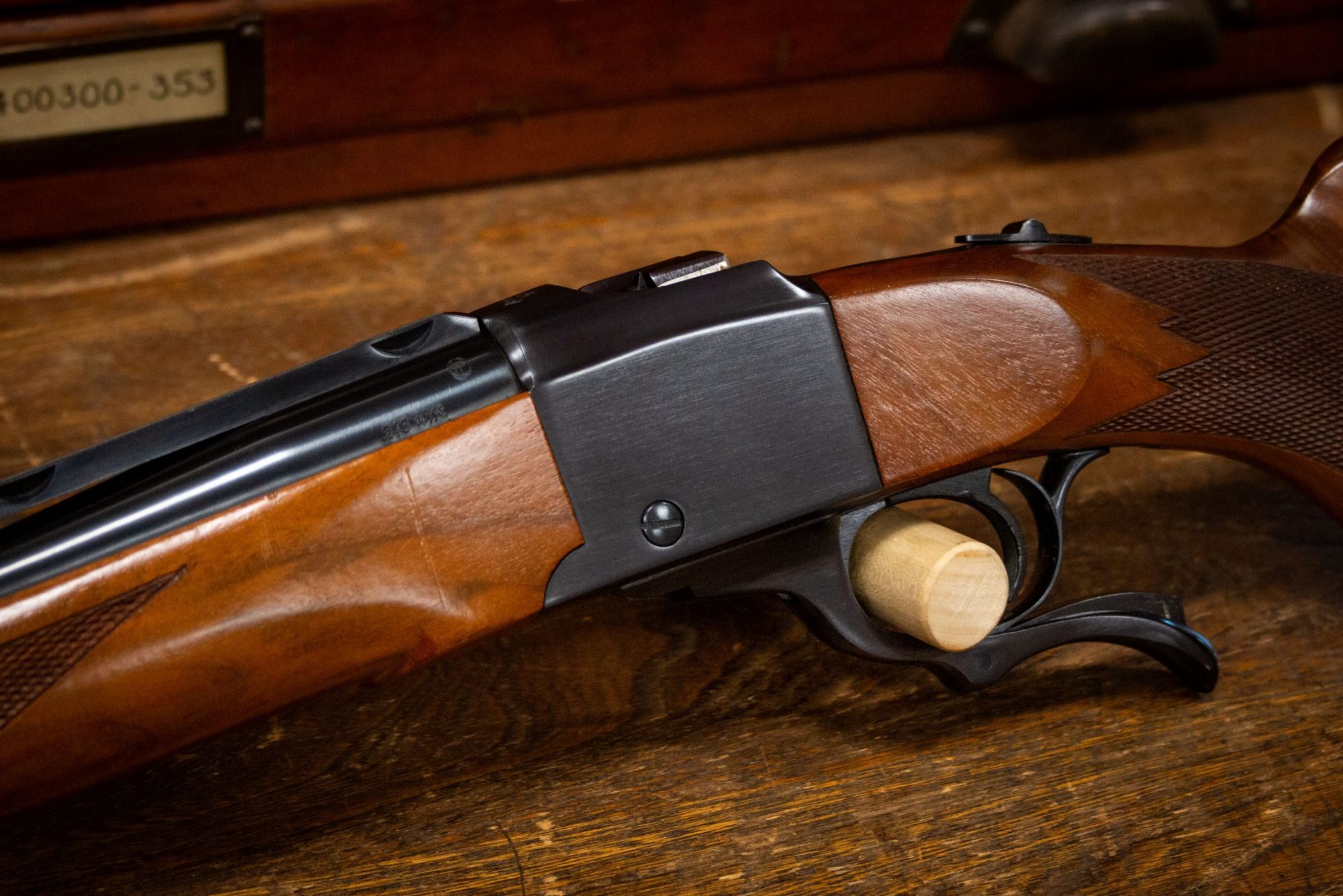 Photo of a pre-owned Ruger No. 1 single shot rifle, for sale by Turnbull Restoration on Bloomfield, NY