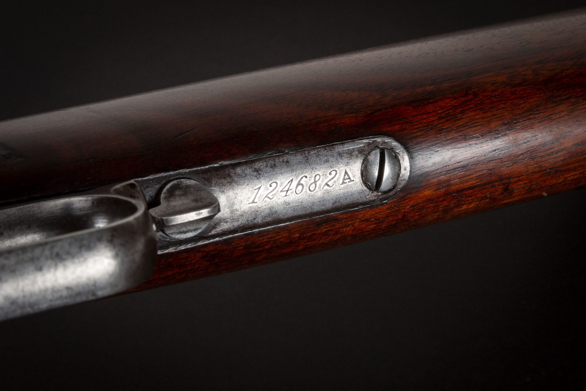 Photo of a Winchester 1873 from 1883, for sale by Turnbull Restoration of Bloomfield, NY