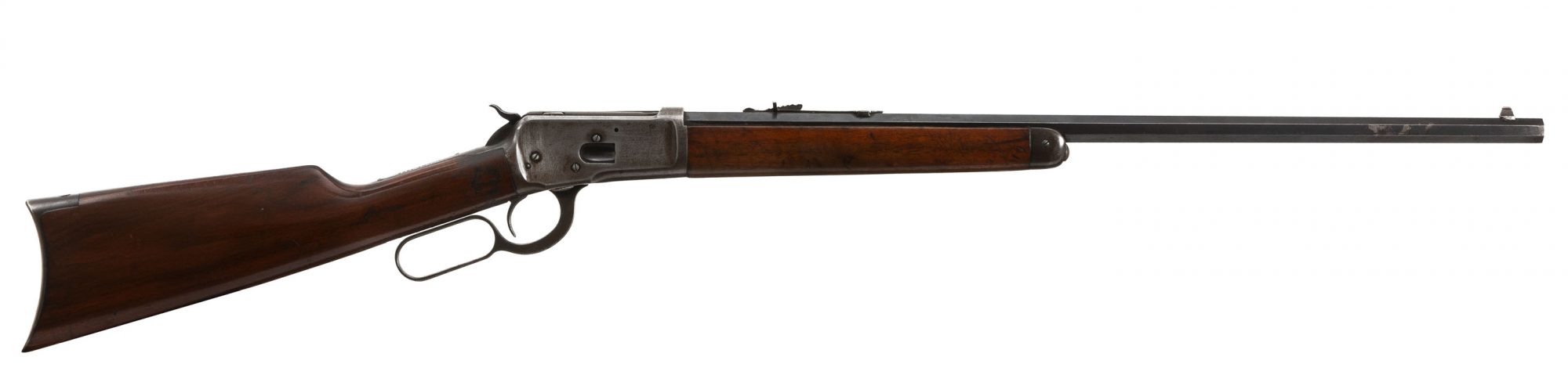 Photo of a Winchester 1892 from 1918, for sale by Turnbull Restoration of Bloomfield, NY