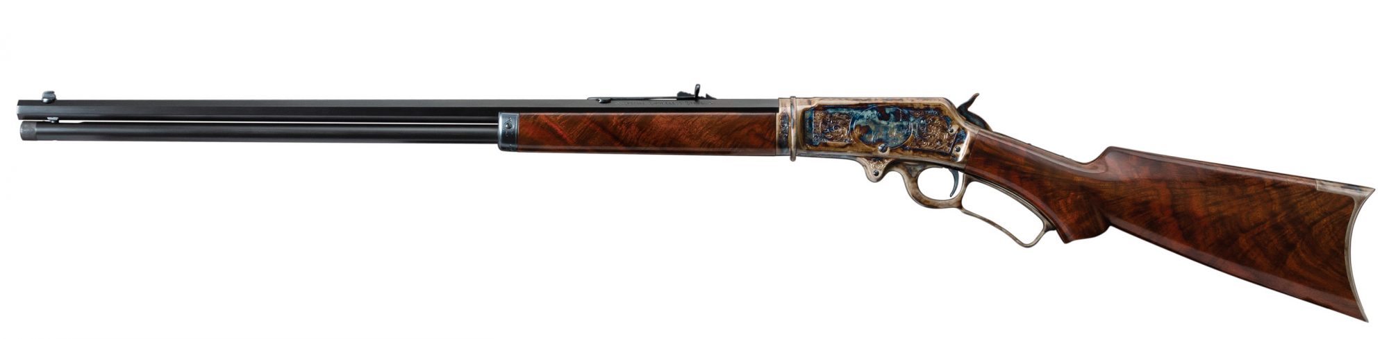 Photo of a Marlin Model 1893 from 1906, after restoration by Turnbull Restoration of Bloomfield, NY