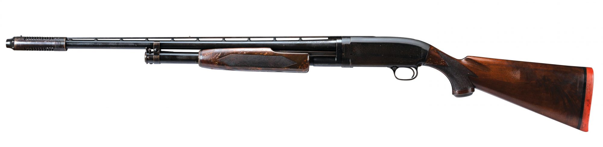 Photo of a Winchester Model 12 from 1958 before restoration work by Turnbull Restoration of Bloomfield, NY