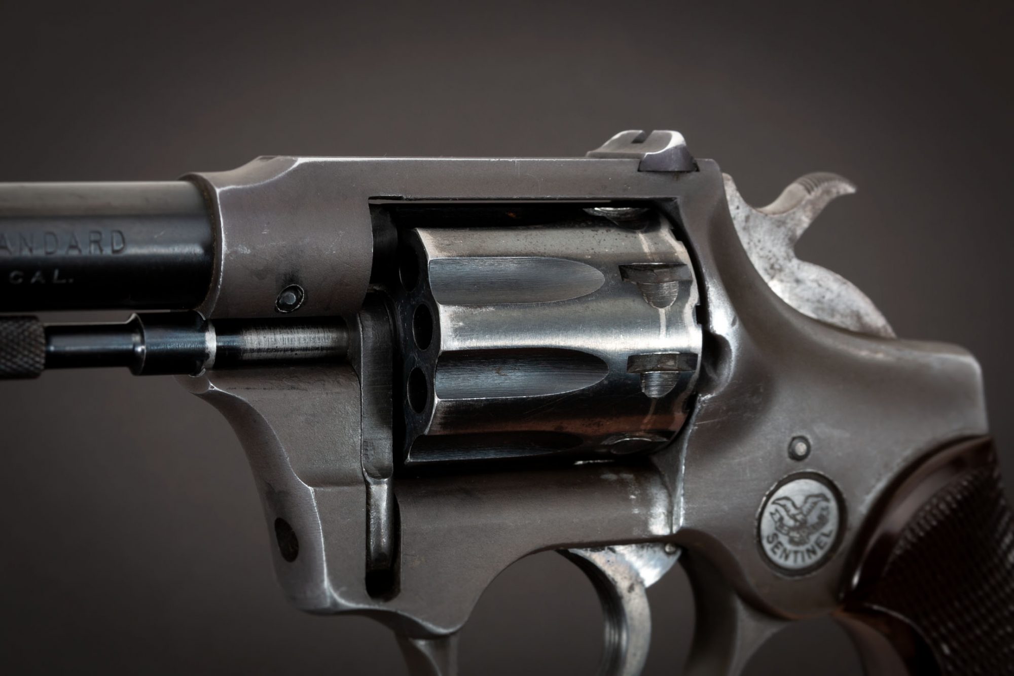 Photo of a pre-owned Hi-Standard Sentinel R-102 .22 caliber revolver for sale by Turnbull Restoration Co. of Bloomfield, NY