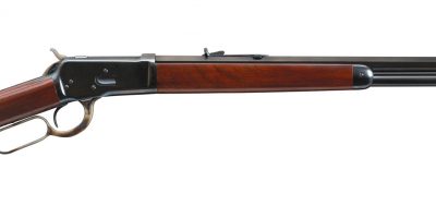 Photo of a restored Winchester Model 1892 from 1900, restored in 2019 by Turnbull Restoration Co. of Bloomfield, NY