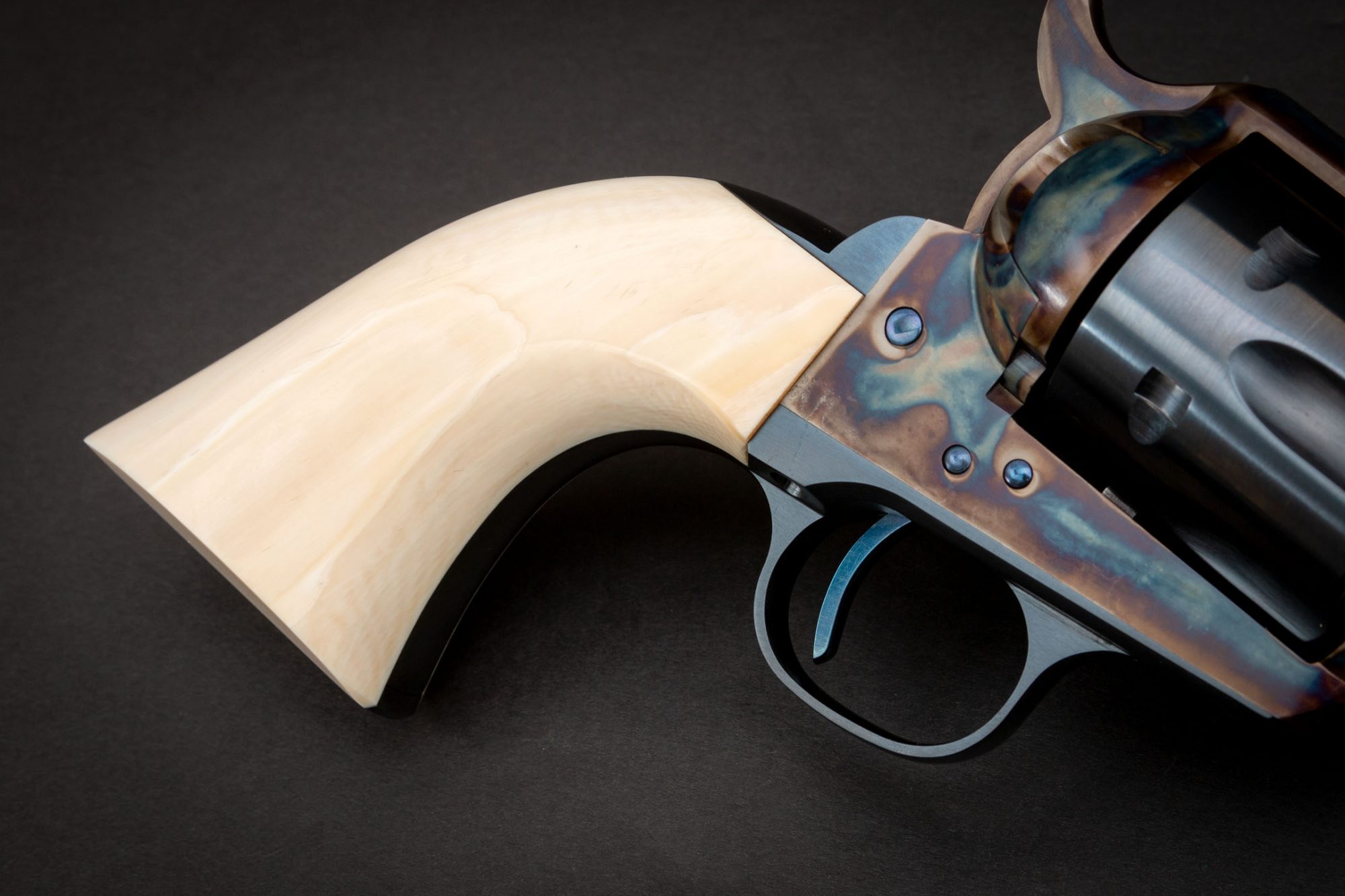 Photo of Turnbull manufactured Single Action Open Range revolver, for sale by Turnbull Restoration of Bloomfield, NY