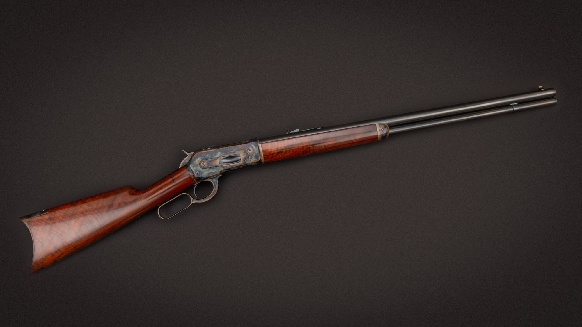 Photo of a Winchester Model 1886, restored by Turnbull Restoration Co. in 2011