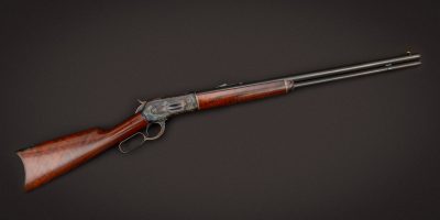 Photo of a Winchester Model 1886, restored by Turnbull Restoration Co. in 2011