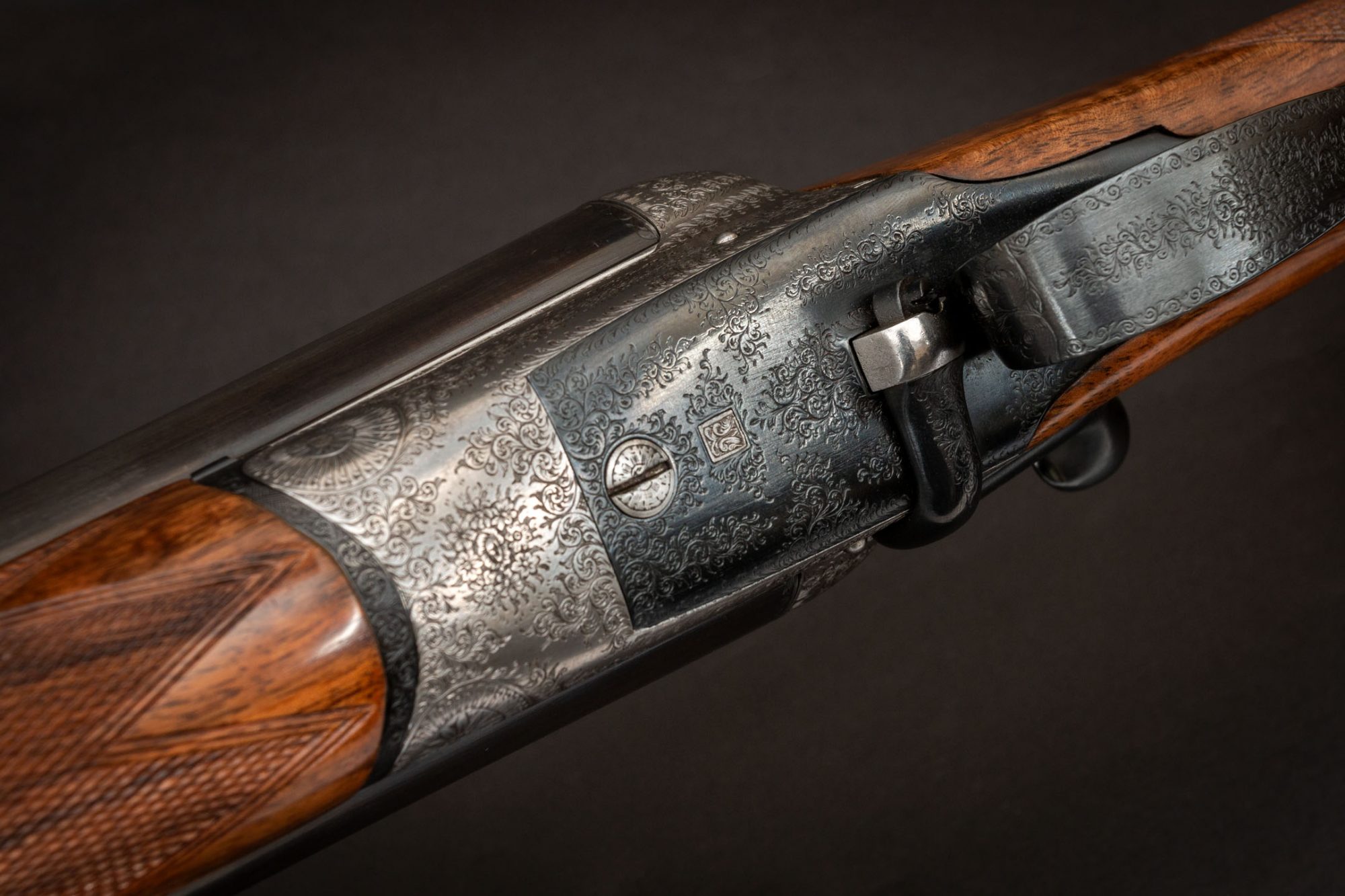 Photo of a pre-owned J.D. Dougall 12 gauge shotgun, for sale by Turnbull Restoration Co. of Bloomfield, NY