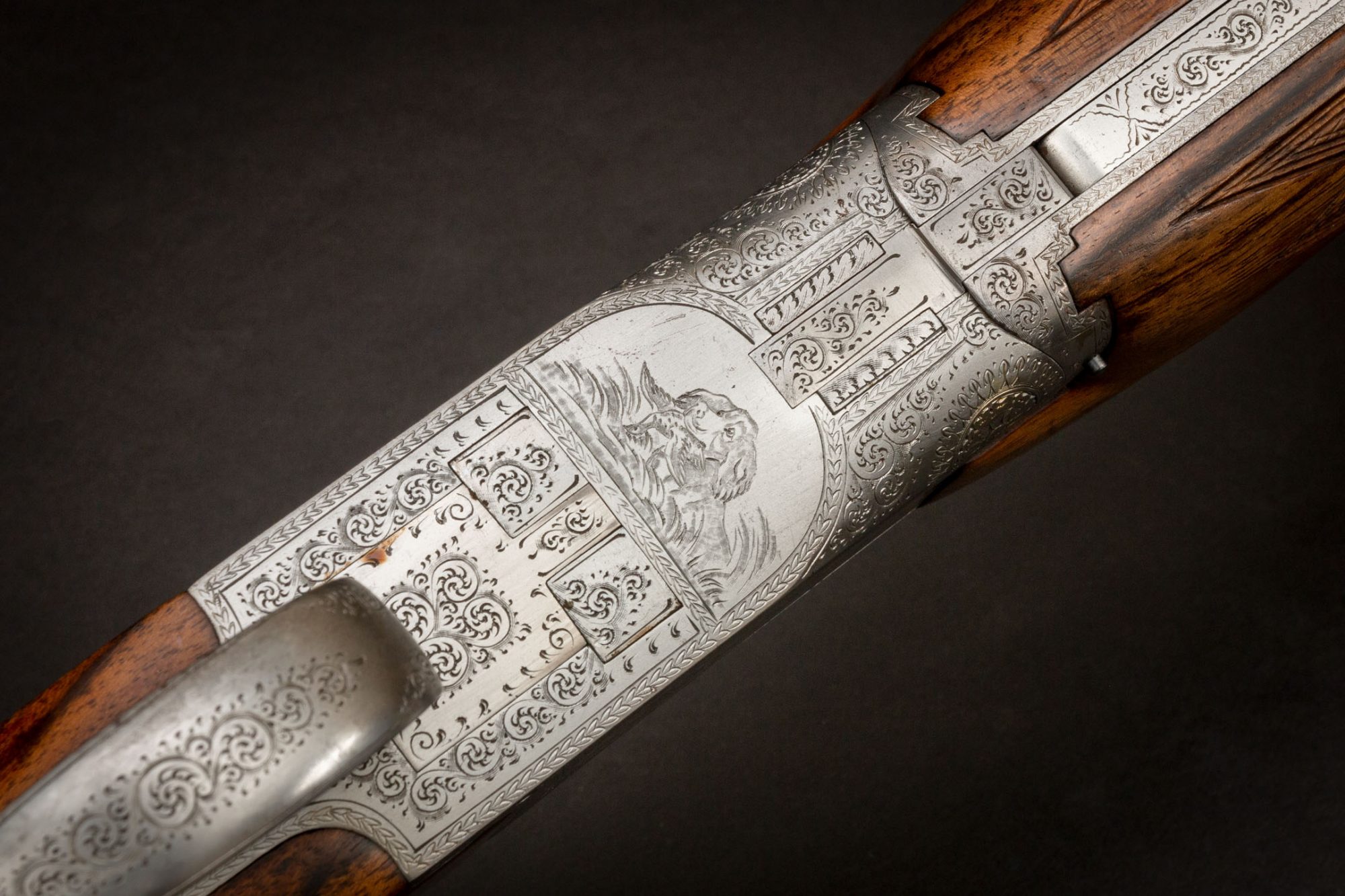 Photo of a pre-owned Browning Superposed Grade III shotgun, for sale by Turnbull Restoration Co. of Bloomfield, NY