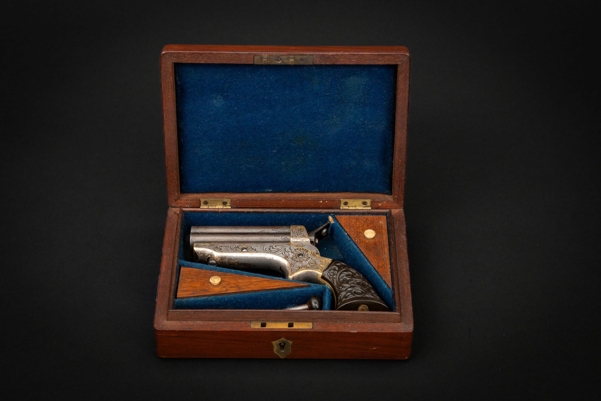 Photo of a Sharps Pepperbox, for sale by Turnbull Restoration Co. of Bloomfield, NY