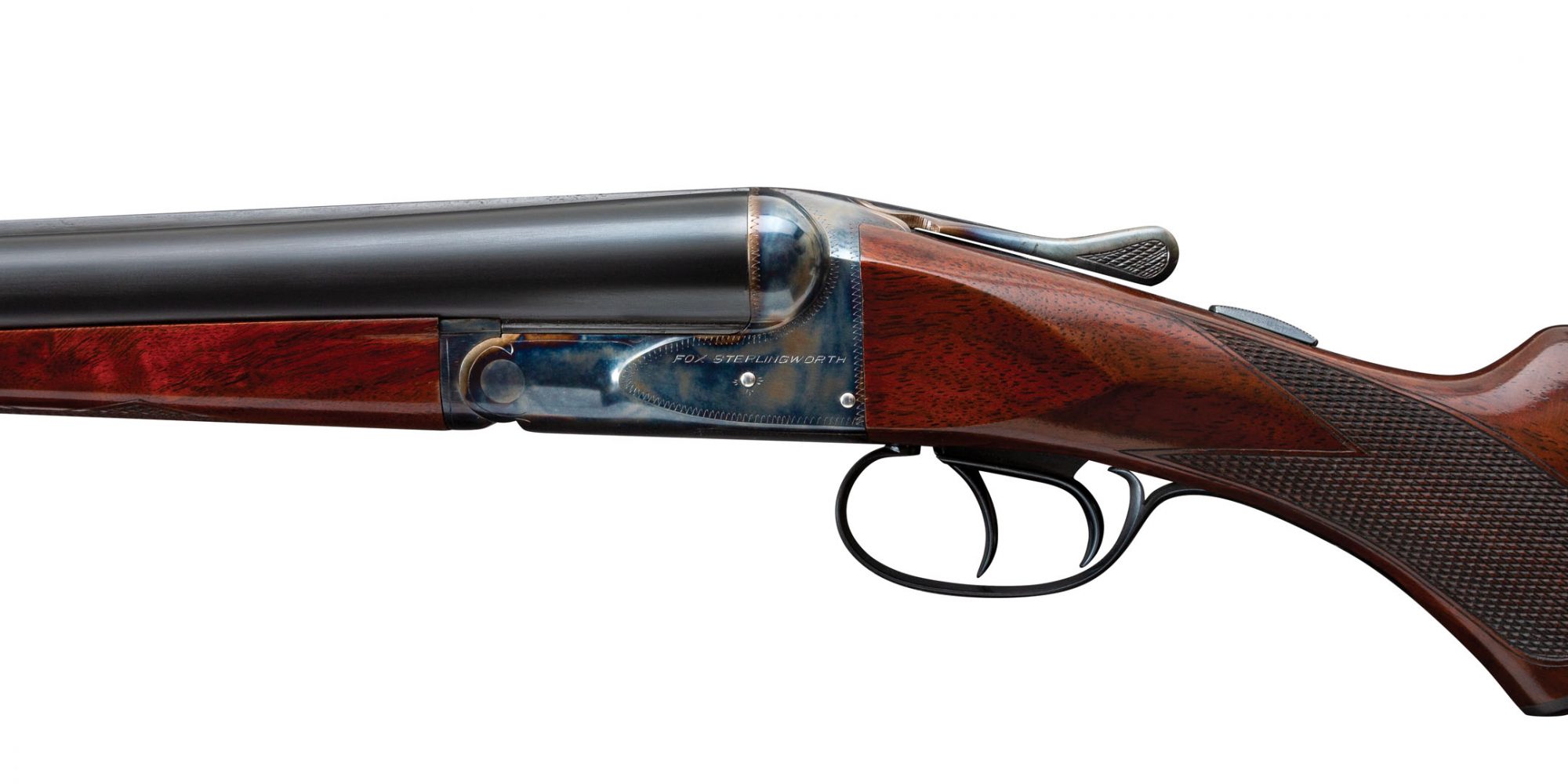 Fox Sterlingworth 12 Gauge Shotgun from 1932, after restoration work performed by Turnbull Restoration Co. of Bloomfield, NY