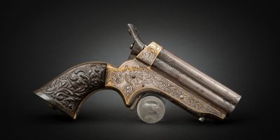 Photo of a Sharps Pepperbox, for sale by Turnbull Restoration Co. of Bloomfield, NY