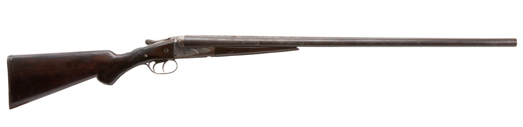 Fox Sterlingworth 12 Gauge Shotgun from 1932, before restoration work performed by Turnbull Restoration Co. of Bloomfield, NY