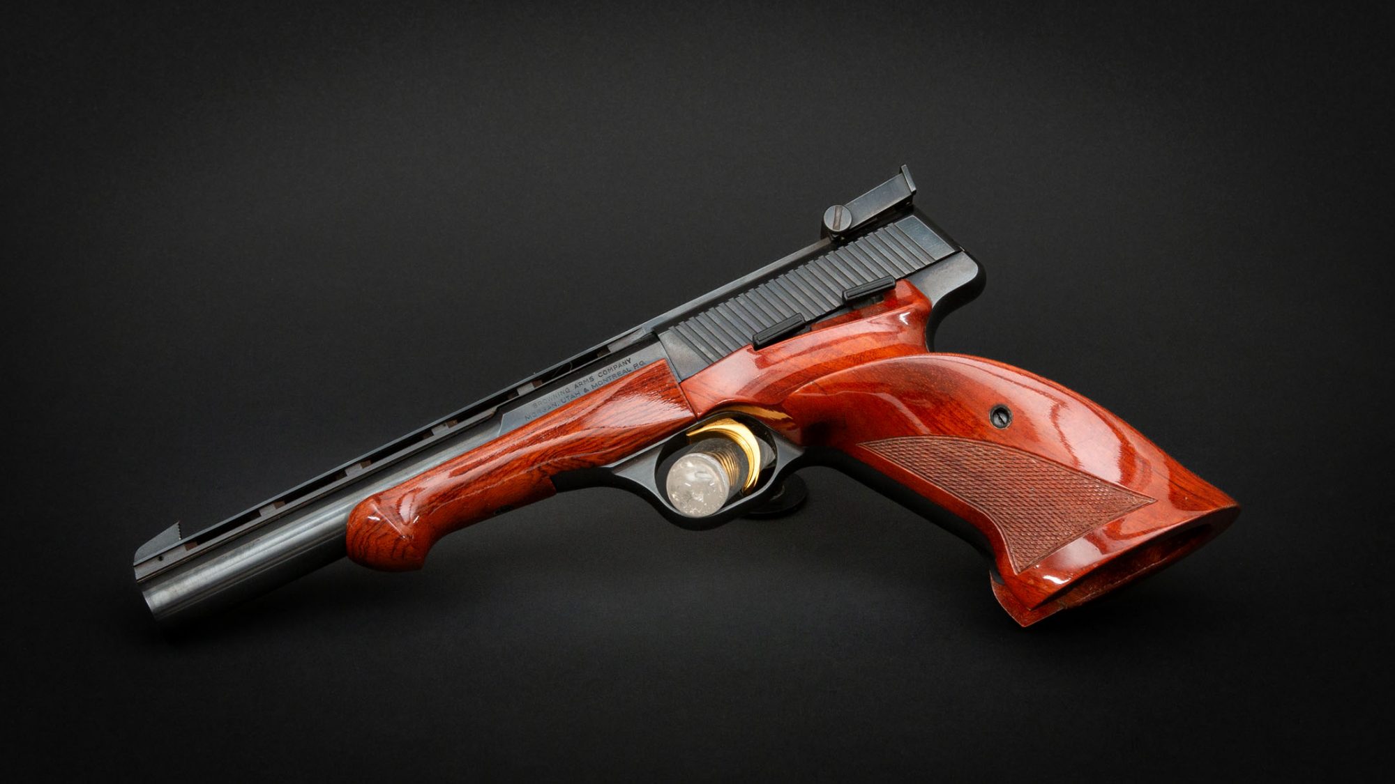 Browning Medalist in 22 LR, for sale by Turnbull Restoration Co. of Bloomfield, NY