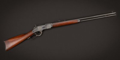 Photo of a Winchester Model 1873, for sale by Turnbull Restoration of Bloomfield, NY