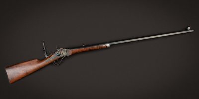 Shiloh Sharps Model 1874 chambered in 38-55, for sale by Turnbull Restoration Co. of Bloomfield, NY