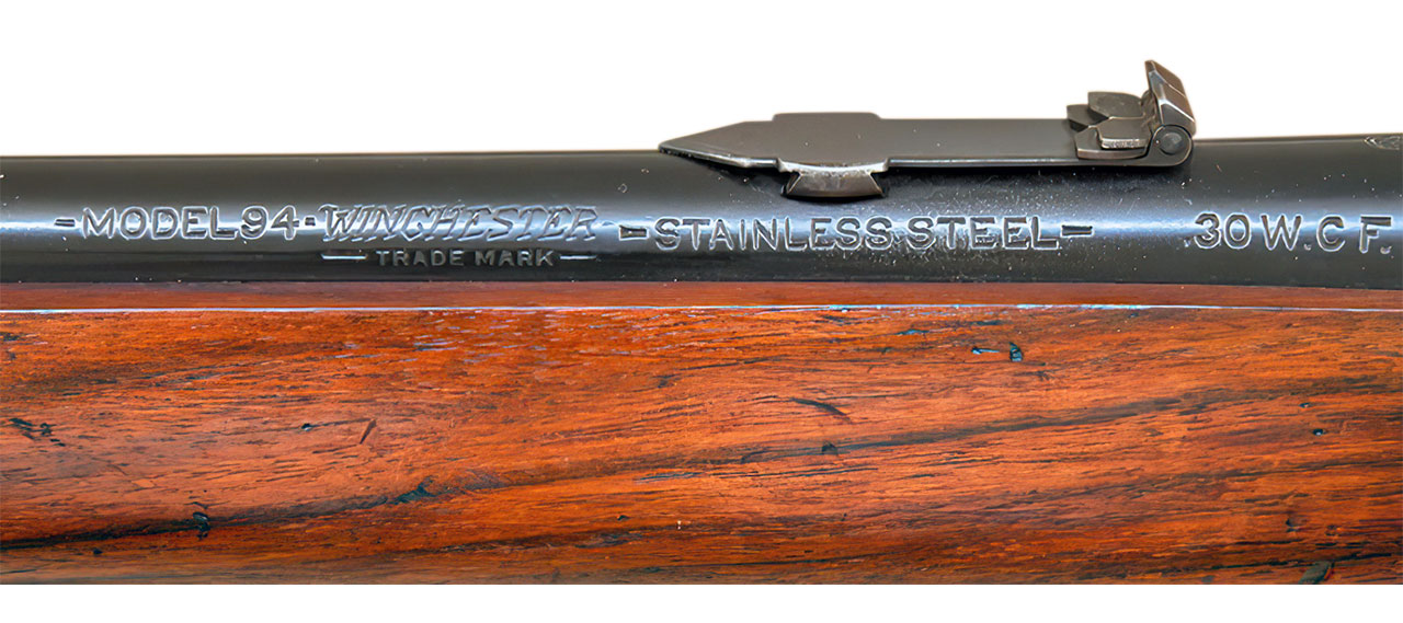 Winchester Model 94 Stainless Barrel Left Side