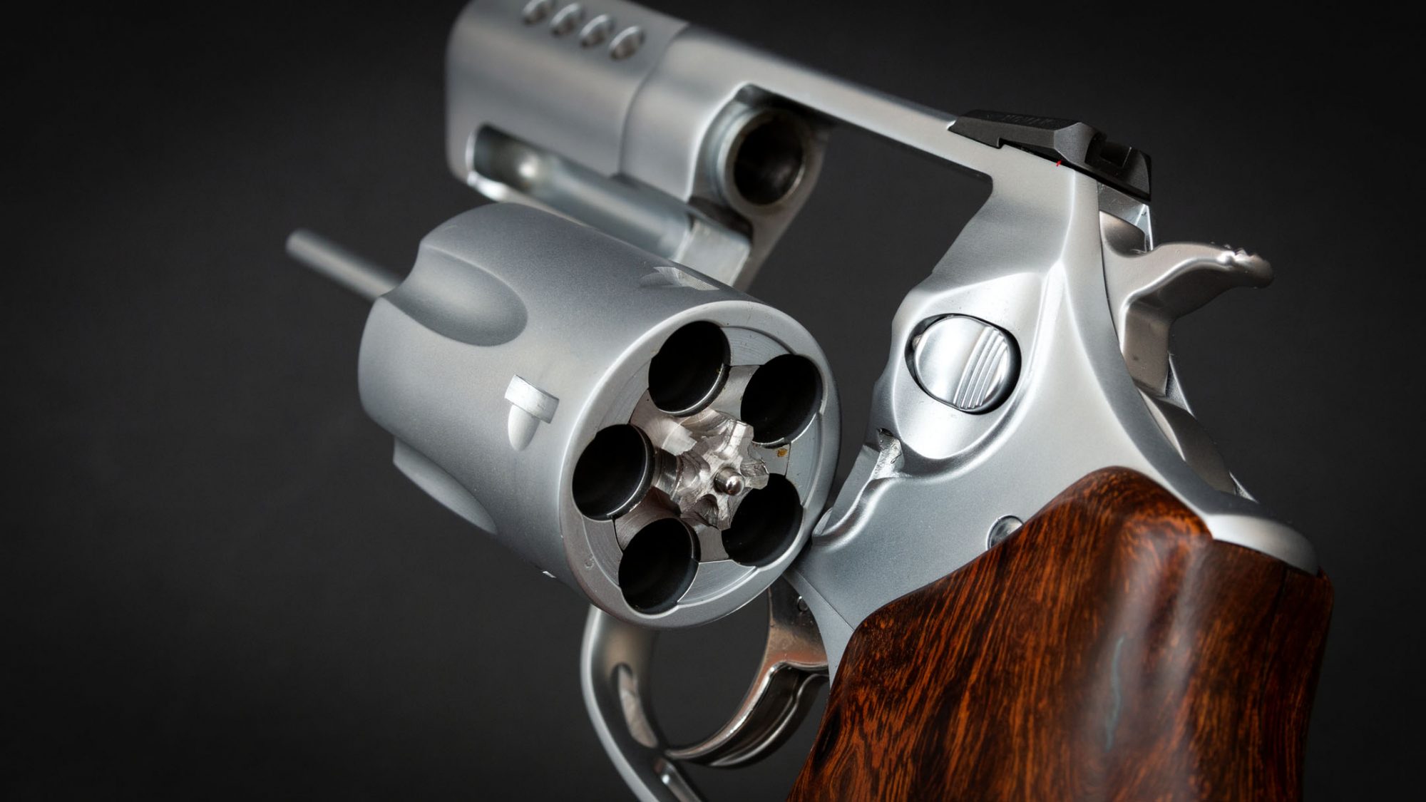 Ruger SP101 in 357 Magnum with custom work performed by Gemini Customs, for sale by Turnbull Restoration Co. of Bloomfield, NY
