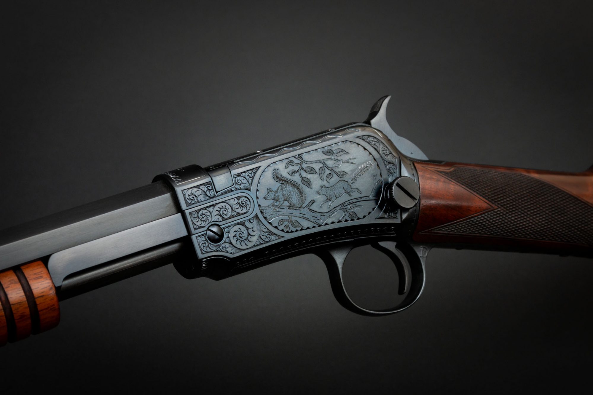 Winchester Model 1890 in .22 Short, restored by Turnbull Restoration Co. and now offered for sale