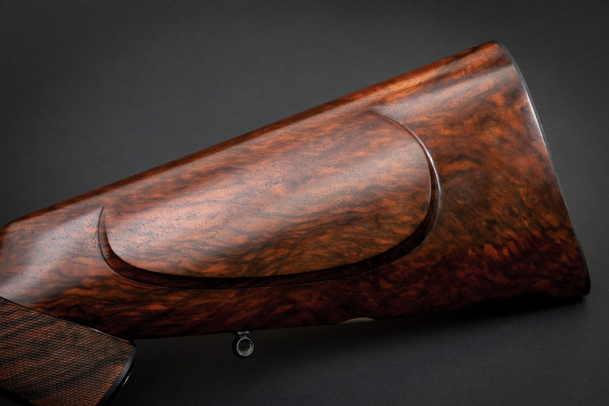 A. Hollis & Son double rifle, restored by Turnbull Restoration Co. of Bloomfield, NY