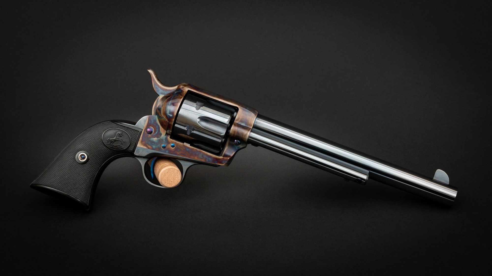 Colt SAA revolver from 1902, restored by Turnbull Restoration Co. in 2000, and now offered for sale in our Bloomfield, NY showroom