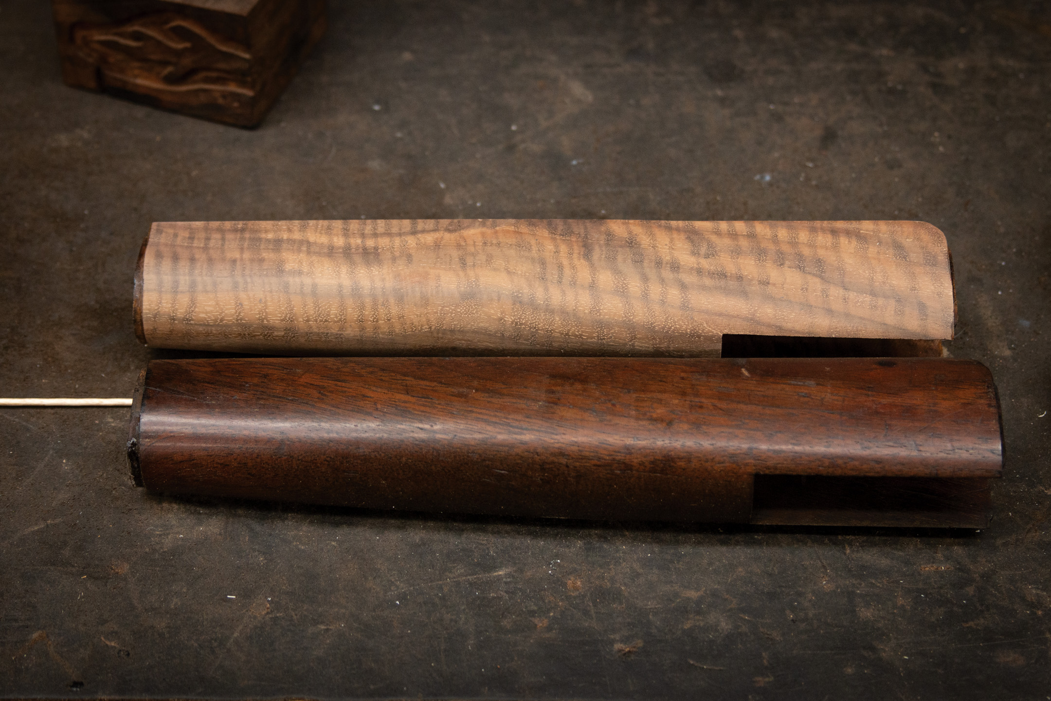 Bullard Model 1886 after stock duplication work by Turnbull Restoration Co. of Bloomfield NY