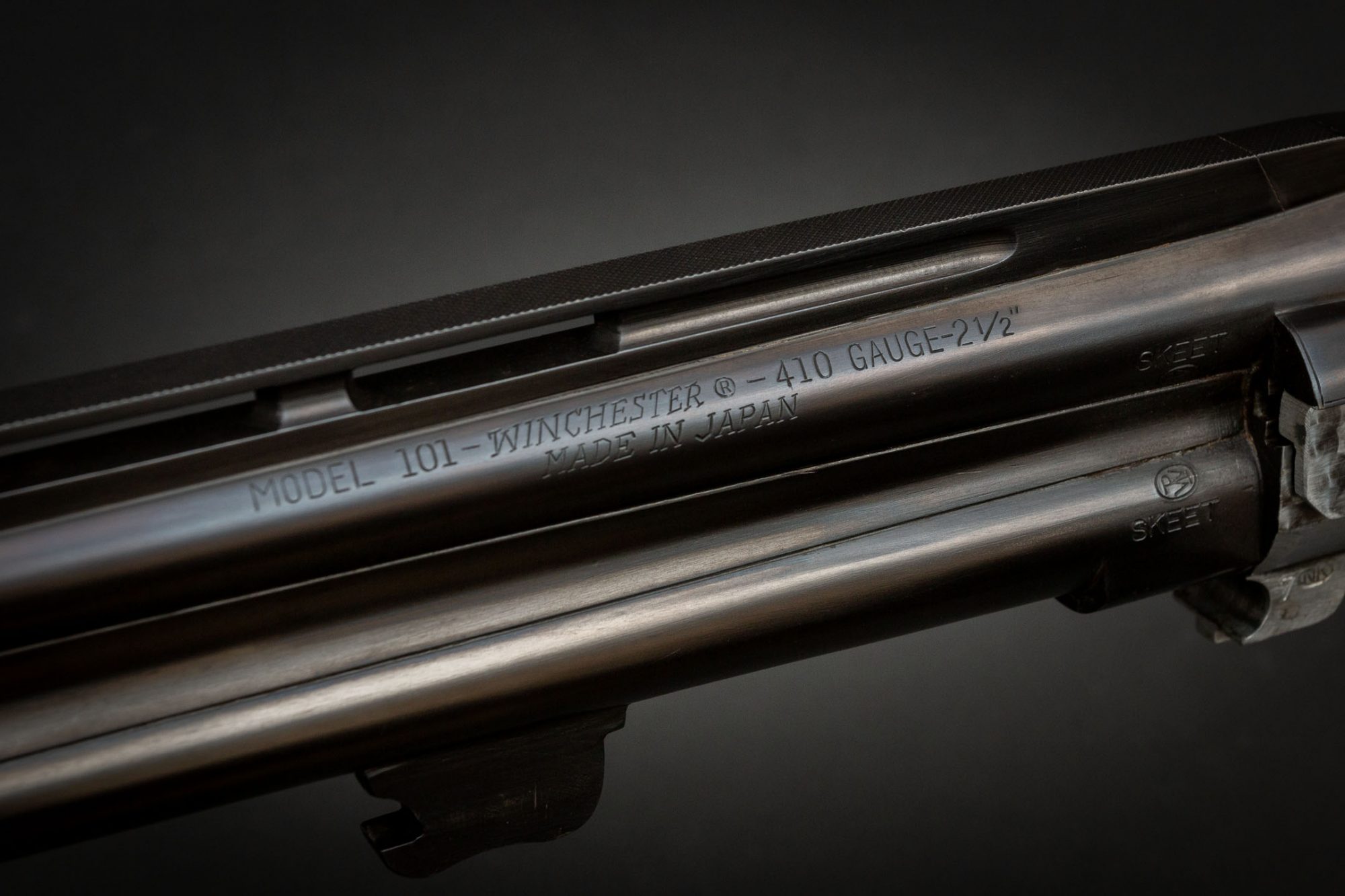 Winchester Model 101 410 bore shotgun, for sale by Turnbull Restoration Co. of Bloomfield, NY