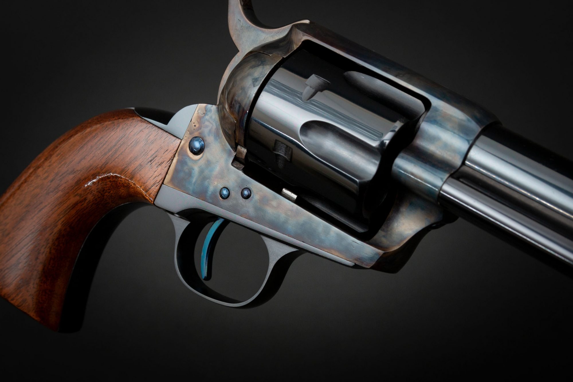 Colt Single Action Army Revolver from 1876, restored by Turnbull Restoration Co. in 2023