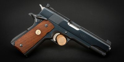 Colt Ace Service Model in .22LR, for sale by Turnbull Restoration Co. of Bloomfield, NY