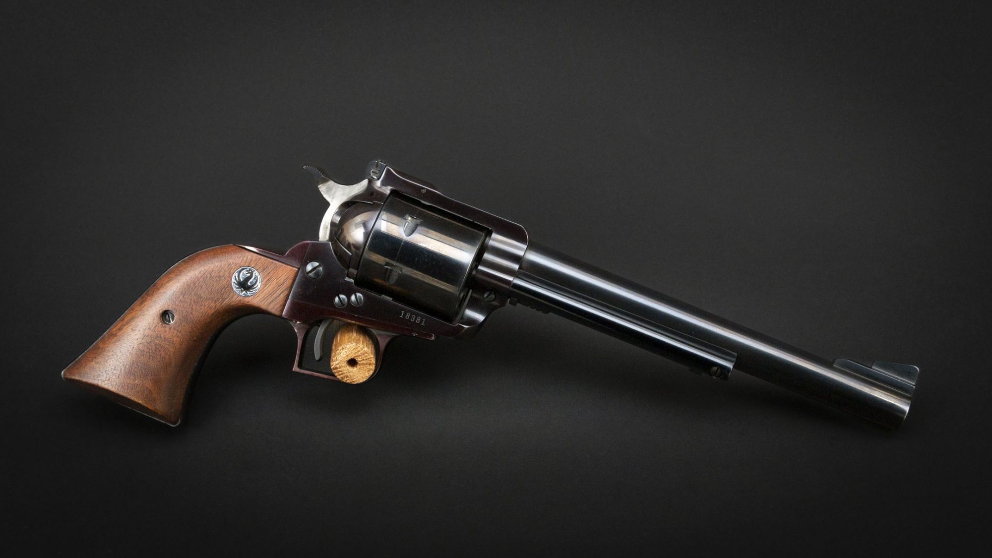 Ruger Super Blackhawk chambered in .44 Magnum, for sale by Turnbull Restoration Co. of Bloomfield, NY